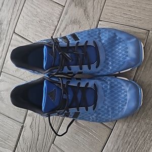 Blue Adidas lightweight shoes size 16